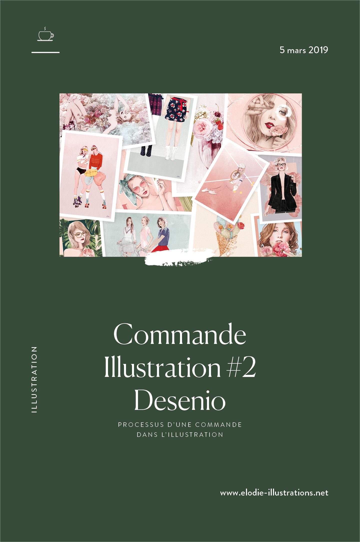 COMMANDE ILLUSTRATION #2 – ËLODIE X DESENIO | Découvrez les coulisses de ma collaboration avec la marque d'affiches DESENIO.